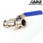 Clamp Manual High Pressure Ball Valve For Pressure Washer