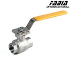 High Performance Manual Two Piece Stainless Steel Industrial Ball Valve